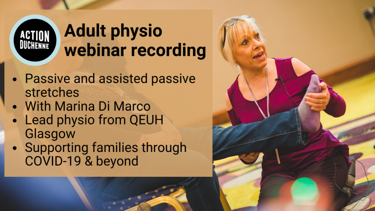 Adult physiotherapy webinar with Marina Di Marco – RECORDING