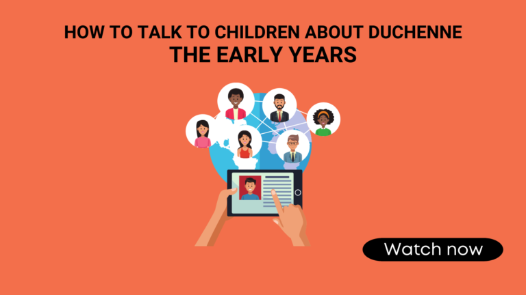 How to talk to your child about Duchenne – the early years