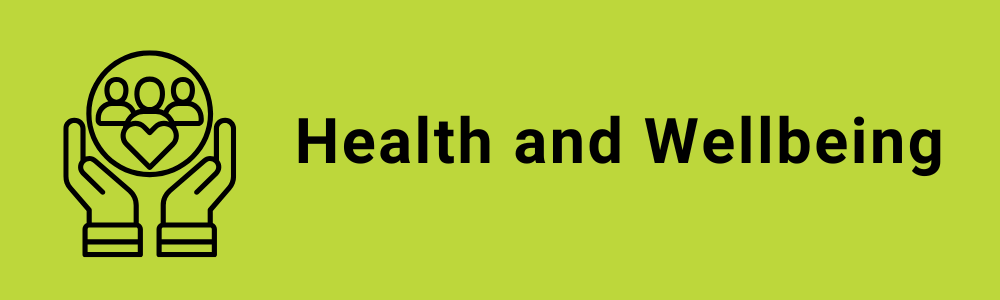 Health and Wellbeing Banner