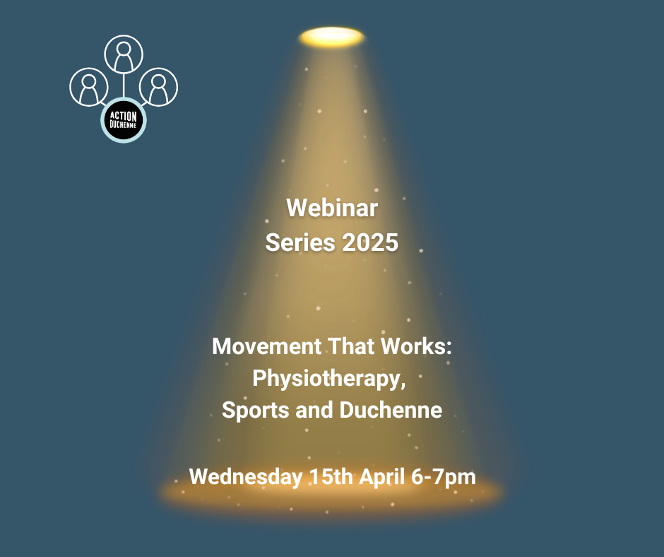 Webinar Series 2026: Movement that Works: Physiotherapy, Sports and Duchenne